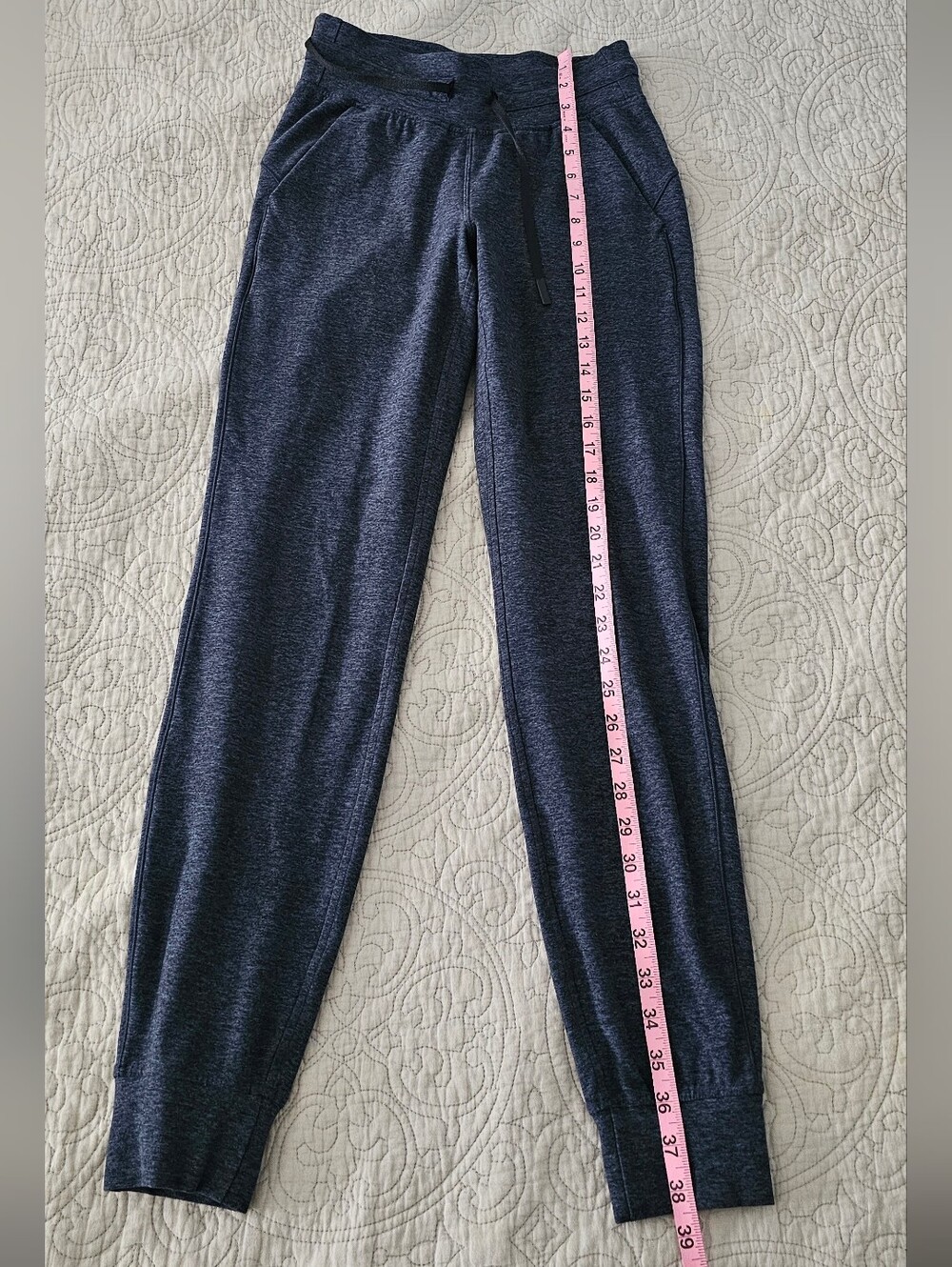 lululemon athletica Navy Heather Track Joggers